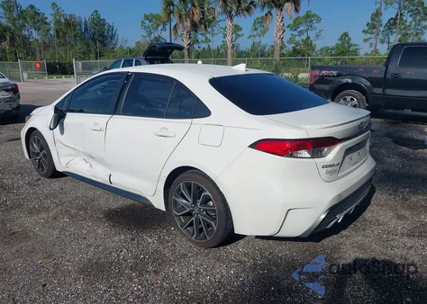 2020 Toyota Corolla Se from USA, damaged, VIN JTDS4RCE5LJ024401